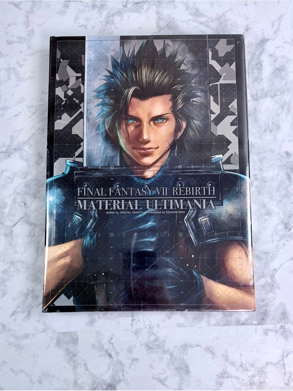 Final Fantasy VII Rebirth Material Ultimania Hardcover - - Black/Blue